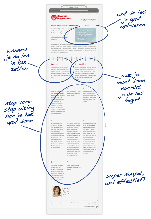 Happy Harmony Relaties Les Uitleg In Detail - Zo Ziet Een Email Er Uit